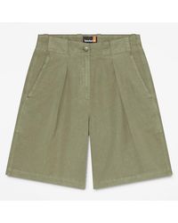 Timberland - Cotton-Linen Bermuda Short For - Lyst