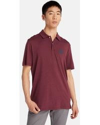 Timberland - Logo Polo With Refibra Technology - Lyst