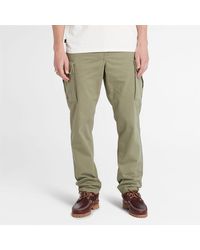 Timberland - Twill Cargo Trousers - Lyst