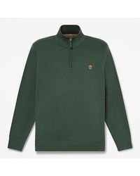 Timberland - Williams River Cotton Quarter-Zip Jumper For - Lyst