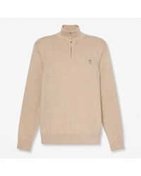 Timberland - Williams River Cotton Quarter-Zip Jumper For - Lyst