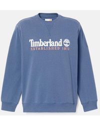 Timberland - Established 1973 Crewneck Sweatshirt For - Lyst