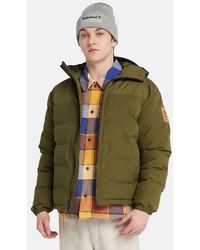 Timberland - Mountain Welch Hooded Water Repellent Puffer Jacket - Lyst