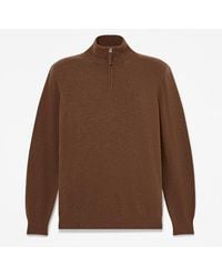 Timberland - Cohas Brook Merino Quarter-Zip Jumper For - Lyst