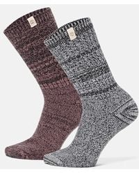 Timberland - 2-Pack Cosy Boot Crew Sock For - Lyst