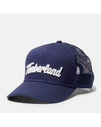 Timberland - 3d Embroidery Trucker Hat - Lyst