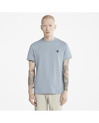 Timberland - Dunstan River T-shirt For Men In Light Blue, Man, Blue, Size: 3xl - Lyst