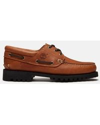 Timberland - Authentic 3-Eye Lug Handsewn Boat Shoe For - Lyst