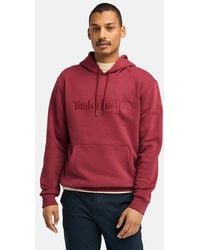 Timberland - Hampthon Hoodie For Men In Red, Man, Red, Size: 3xl - Lyst