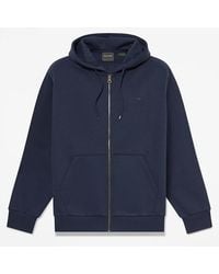 Timberland - Oyster River Chest Logo Zip Hoodie For - Lyst