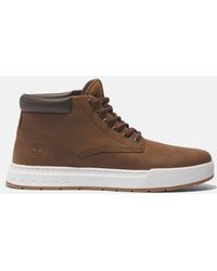 Timberland - Maple Grove Trainer For Men In Brown, Man, Brown, Size: 6.5 - Lyst