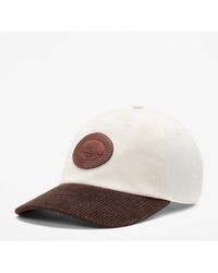 Timberland - Canvas And Cord Baseball Cap For - Lyst