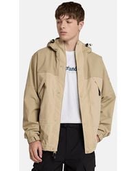 Timberland - Winnick Waterproof Shell Jacket For Men In Beige, Man, Beige, Size: 3xl - Lyst