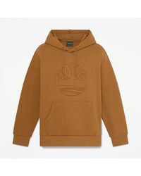 Timberland - Wareham Tree Logo Patch Hoodie For - Lyst