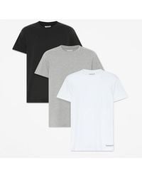 Timberland - 3-Pack Basic T-Shirt For - Lyst