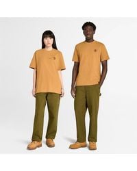 Timberland - Strafford Washed Canvas Jacket For Men In Yellow, Man, Yellow, Size: 3xl - Lyst