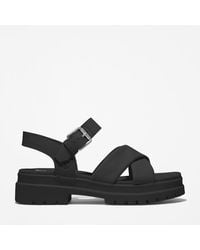 Timberland - London Vibe Cross-Strap Sandal - Lyst