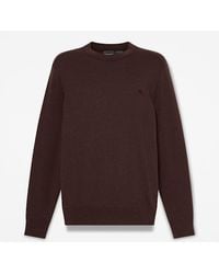 Timberland - Williams River Cotton Crewneck Jumper For - Lyst