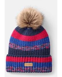 Timberland - Chunky Knit Pom Beanie For - Lyst