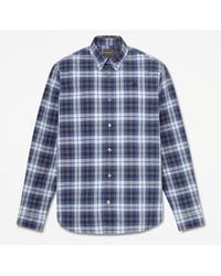 Timberland - Check Regular Fit Poplin Shirt For - Lyst