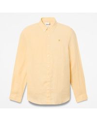 Timberland - Mill Brook Linen Shirt For - Lyst