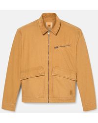Timberland - Strafford Washed Canvas Jacket For - Lyst
