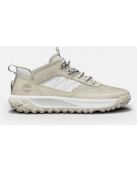 Timberland - Greenstride Motion 6 Low Lace-up Hiking Boot For Women In White, Woman, White, Size: 3.5 - Lyst