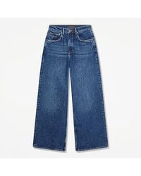 Timberland - Wide Leg Denim Trouser For - Lyst