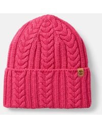 Timberland - Cable Beanie For - Lyst