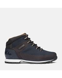 Timberland - Euro Sprint Mid Lace-up Waterproof Boot - Lyst