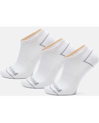 Timberland - All Gender 3 Pack Bowden No-show Socks - Lyst