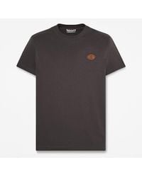 Timberland - Leather Badge Short-Sleeve T-Shirt For - Lyst