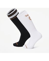 Timberland - Retro Logo 2-Pack Crew Sock - Lyst