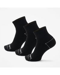 Timberland - Bowden 3-Pack Full Cushion Quarter Sock - Lyst