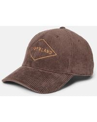 Timberland - Corduroy Baseball Cap In Brown, Brown - Lyst