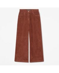 Timberland - Wide Leg Corduroy Trouser For - Lyst