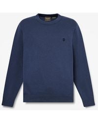 Timberland - Williams River Cotton Crewneck Jumper For - Lyst