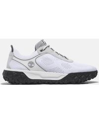 Timberland - Greenstride Motion 6 Low Lace-up Trainer For Men In White, Man, White, Size: 6.5 - Lyst