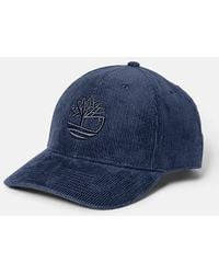 Timberland - Corduroy Baseball Cap For - Lyst
