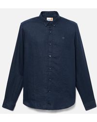 Timberland - Mill Brook Linen Shirt For - Lyst