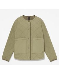 Timberland - Water Repellent Quilted Jacket For - Lyst