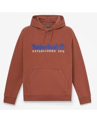 Timberland - Established 1973 Embroidered Logo Hoodie For - Lyst