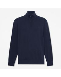 Timberland - Oyster River Cotton Quarter-Zip Jumper For - Lyst