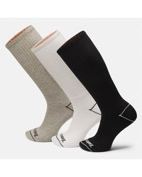 Timberland - Bowden 3-Pack Full Cushion Crew Sock - Lyst