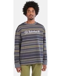 Timberland - Long-sleeve Striped Tee - Lyst
