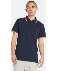 Timberland - Millers River Tipped Polo Shirt - Lyst