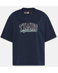 Timberland - Varsity Graphic Short-Sleeve T-Shirt For - Lyst