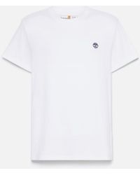 Timberland - Dunstan River Short-sleeve T-shirt For Men In White, Man, White, Size: 3xl - Lyst