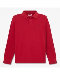 Timberland - Millers River Long-Sleeve Polo For - Lyst