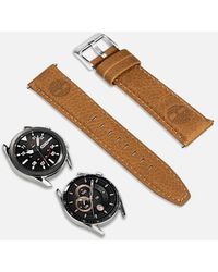 Timberland - Lacandon Wheat Leather Strap For Men In Yellow, Man, Yellow - Lyst